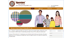 Desktop Screenshot of hemadyeing.com